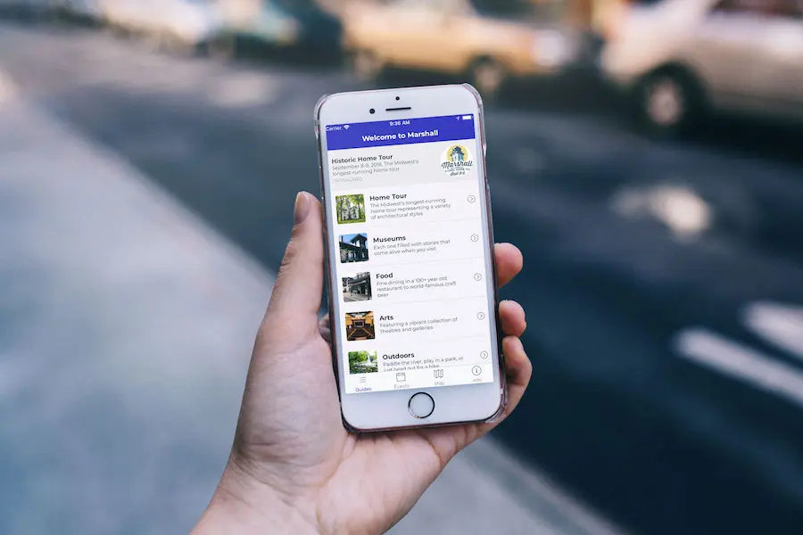 Historic Marshall Mobile App